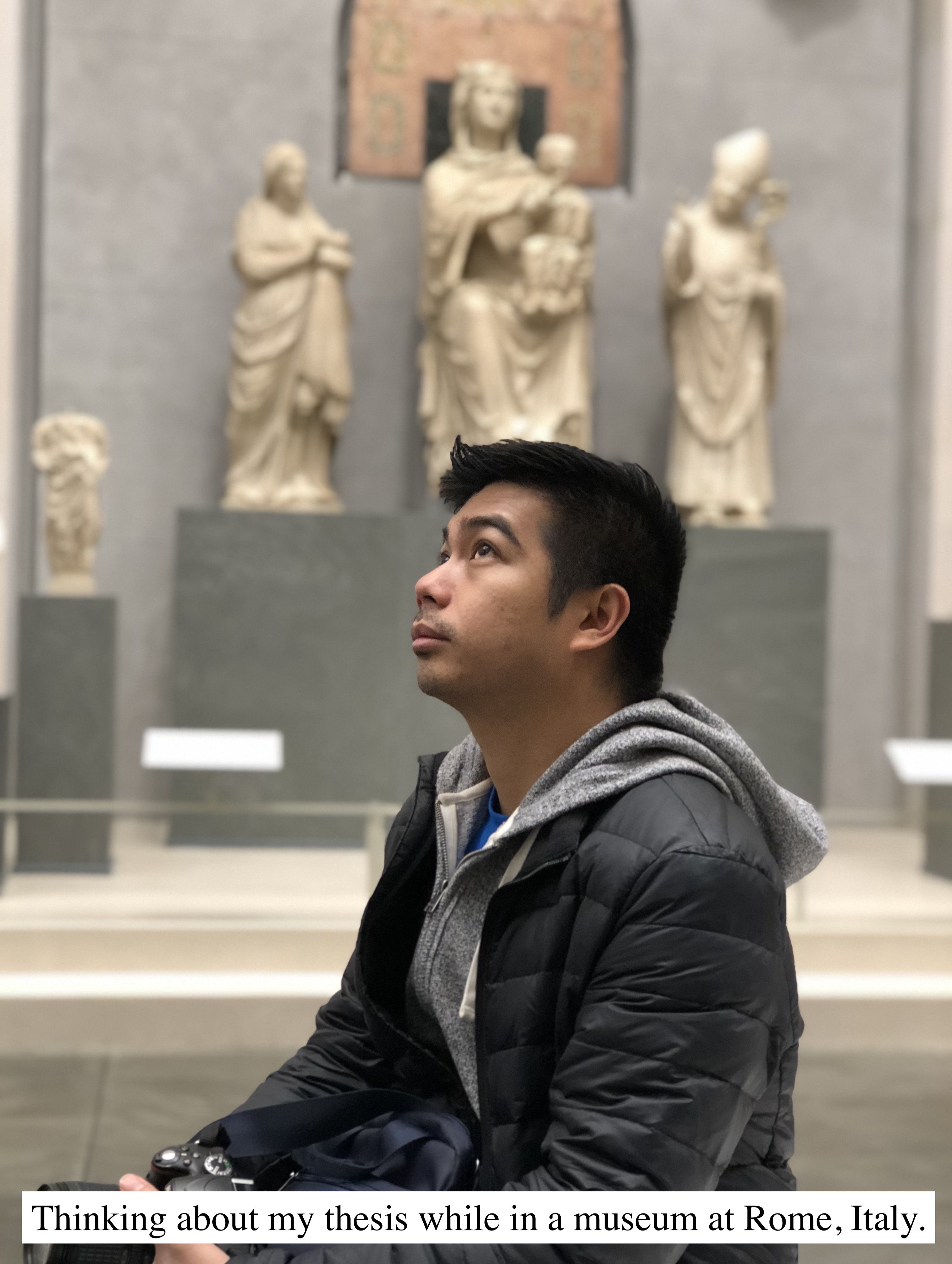 Thinking while at a Museum in Rome